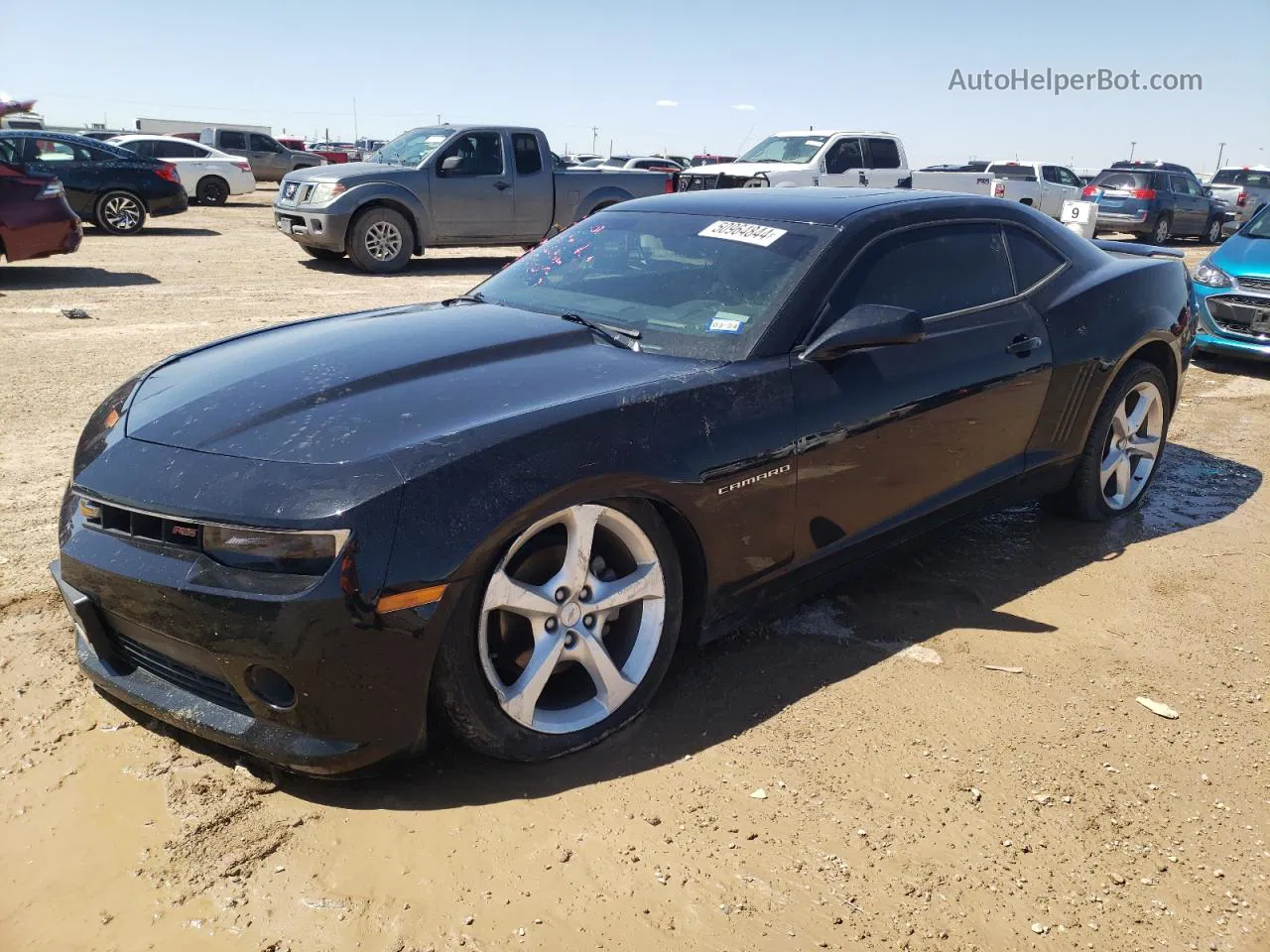 2015 Chevrolet Camaro Lt Black vin: 2G1FF1E30F9217847