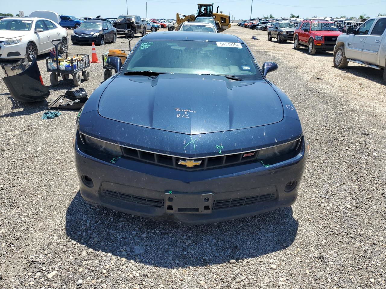 2015 Chevrolet Camaro Lt Blue vin: 2G1FF1E30F9291043