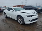 2015 Chevrolet Camaro Lt White vin: 2G1FF1E32F9230907