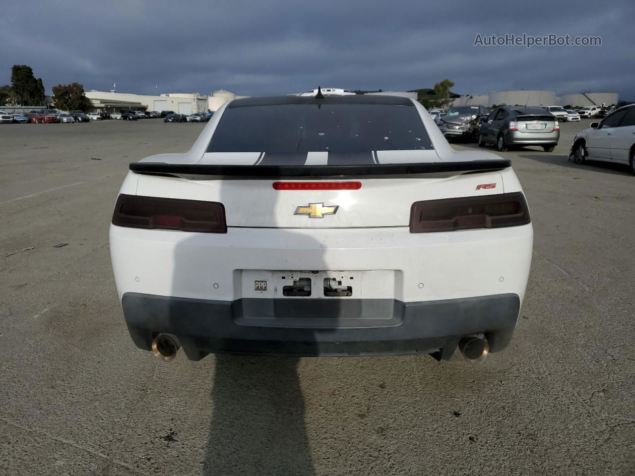 2015 Chevrolet Camaro Lt White vin: 2G1FF1E32F9238327