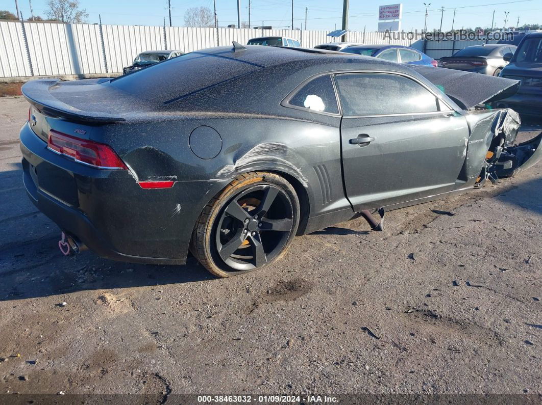 2015 Chevrolet Camaro 2lt Black vin: 2G1FF1E33F9114941