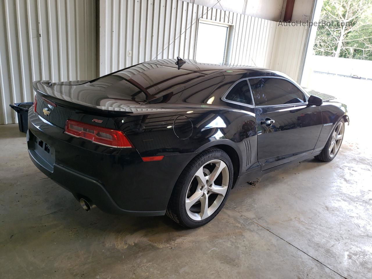 2015 Chevrolet Camaro Lt Black vin: 2G1FF1E33F9206972