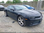 2015 Chevrolet Camaro 2lt Black vin: 2G1FF1E33F9217759