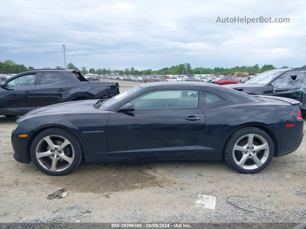 2015 Chevrolet Camaro 2lt Black vin: 2G1FF1E33F9217759