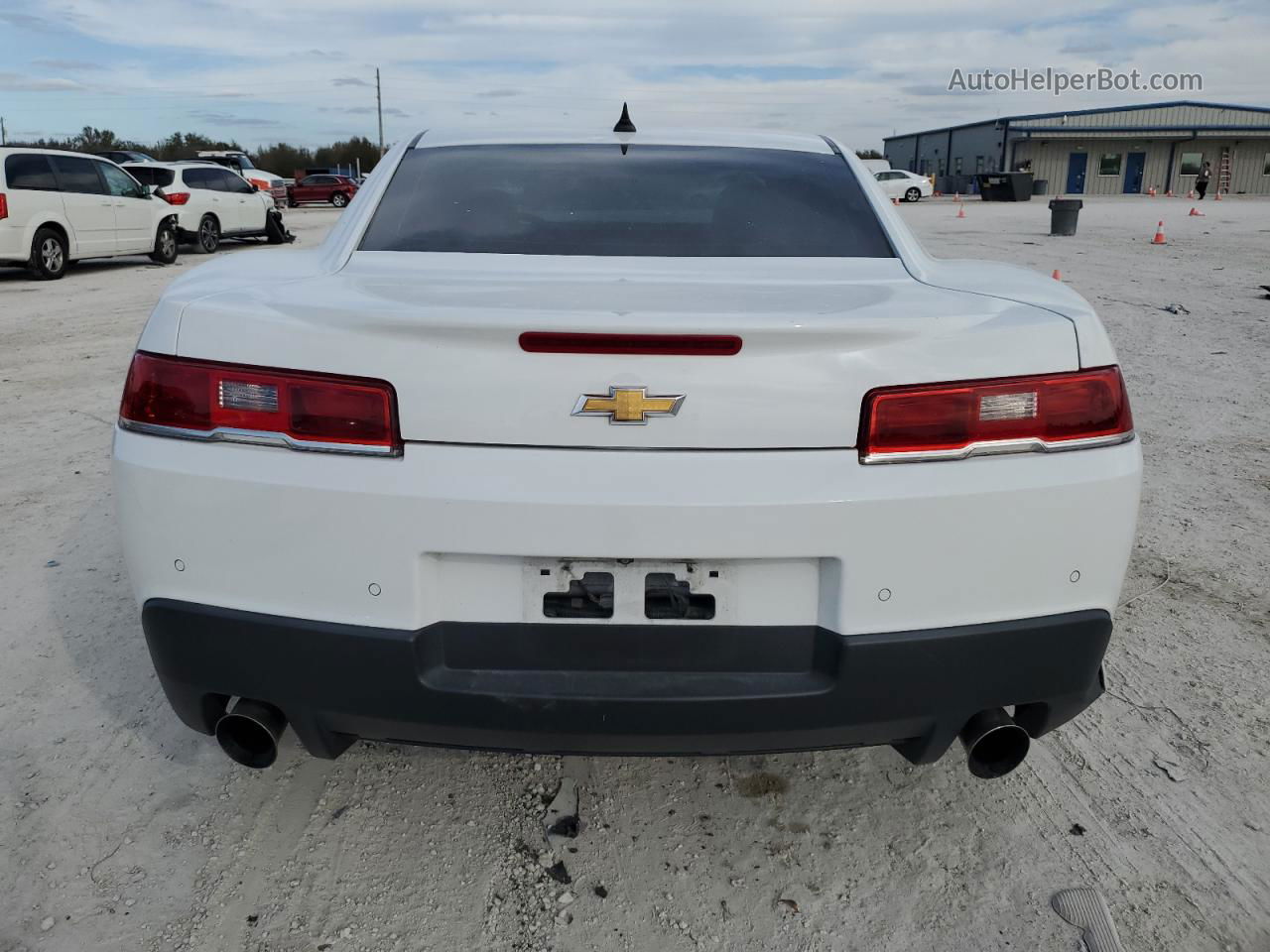 2015 Chevrolet Camaro Lt Белый vin: 2G1FF1E33F9283468