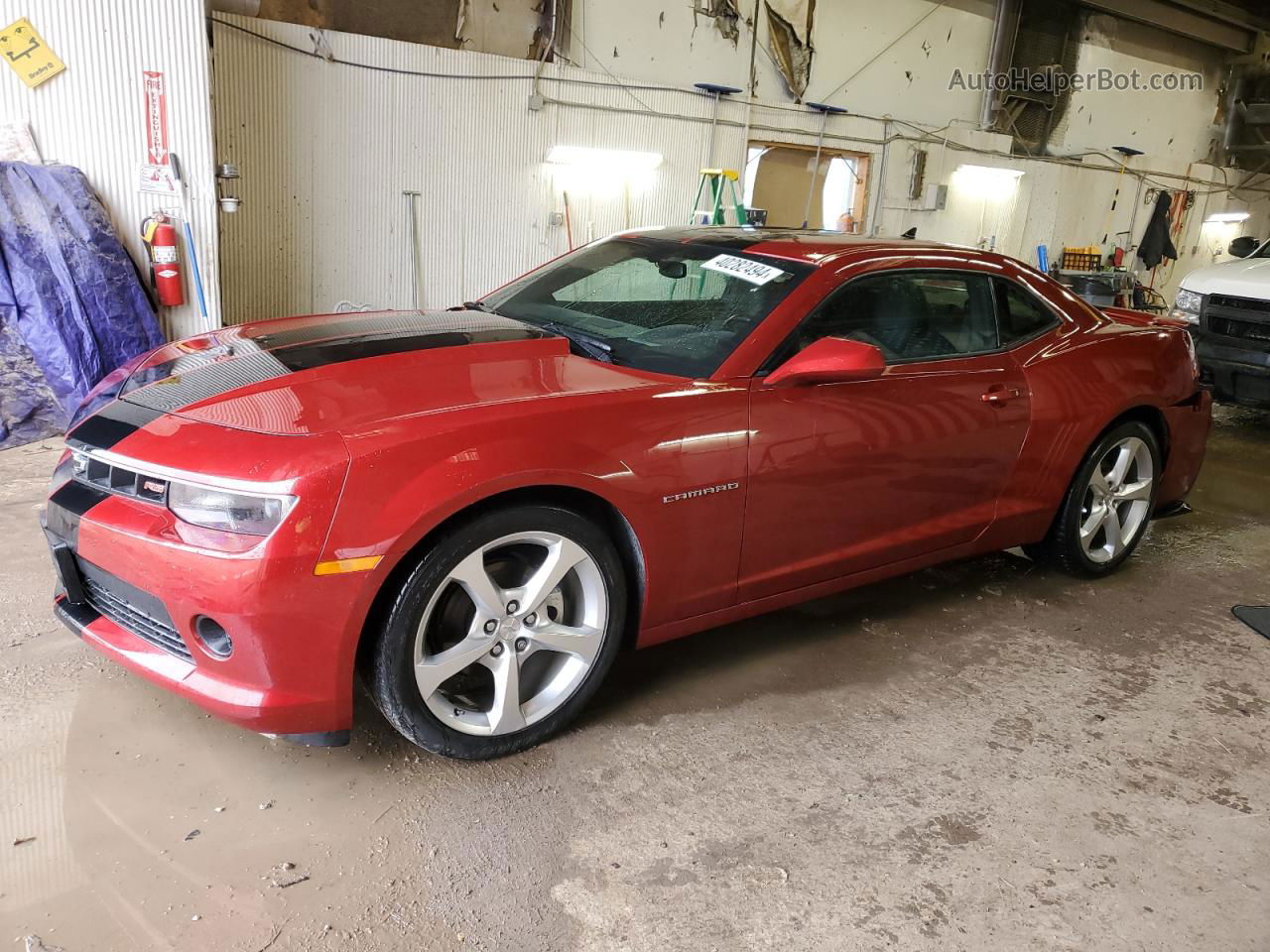 2015 Chevrolet Camaro Lt Maroon vin: 2G1FF1E34F9256439