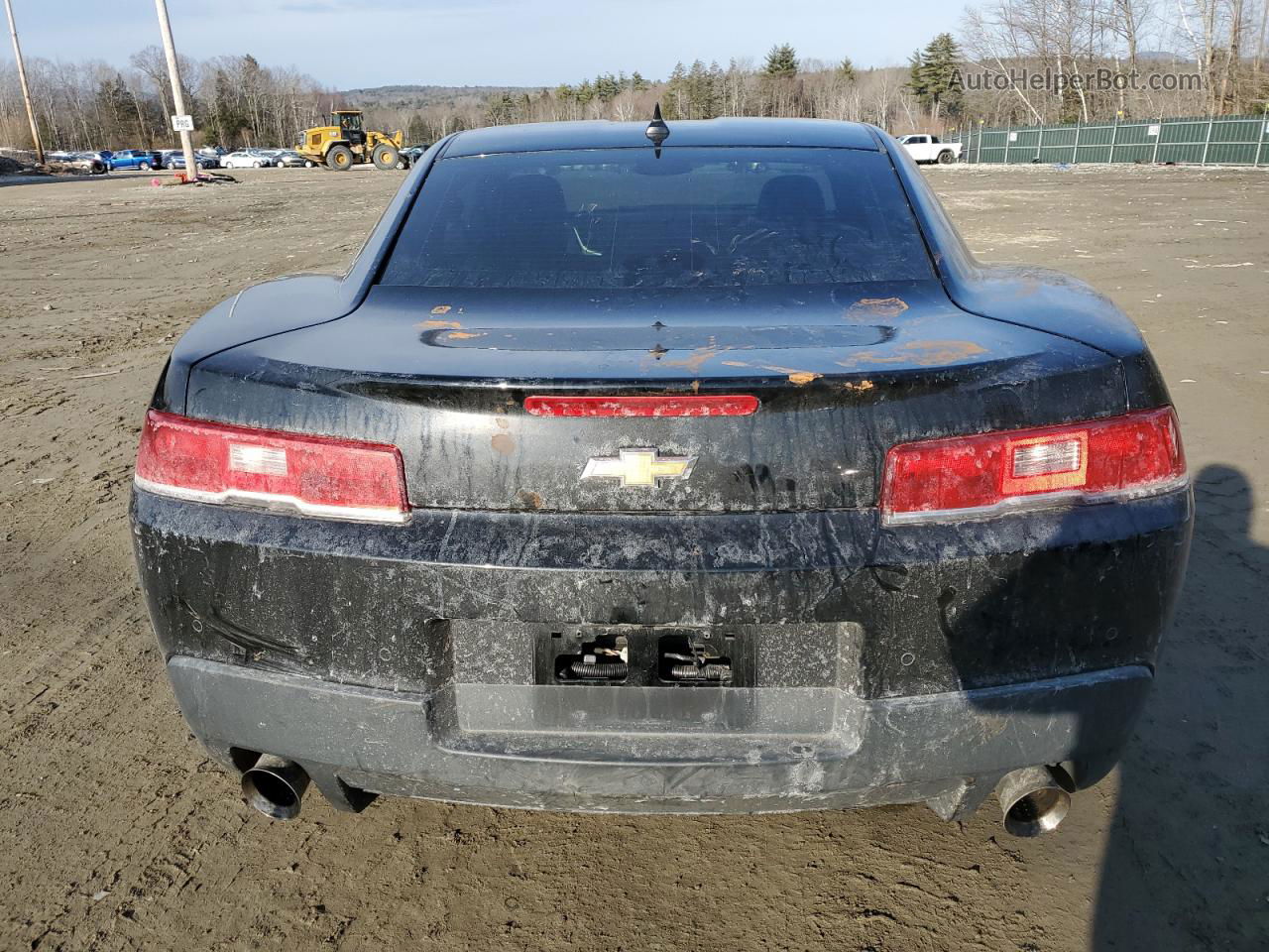 2015 Chevrolet Camaro Lt Black vin: 2G1FF1E34F9300312