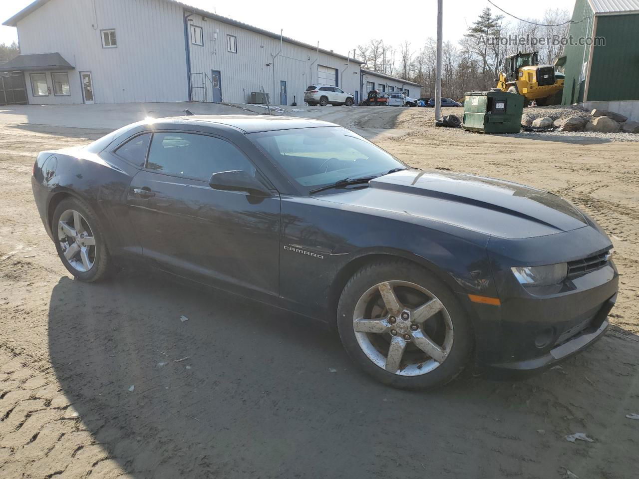 2015 Chevrolet Camaro Lt Black vin: 2G1FF1E34F9300312