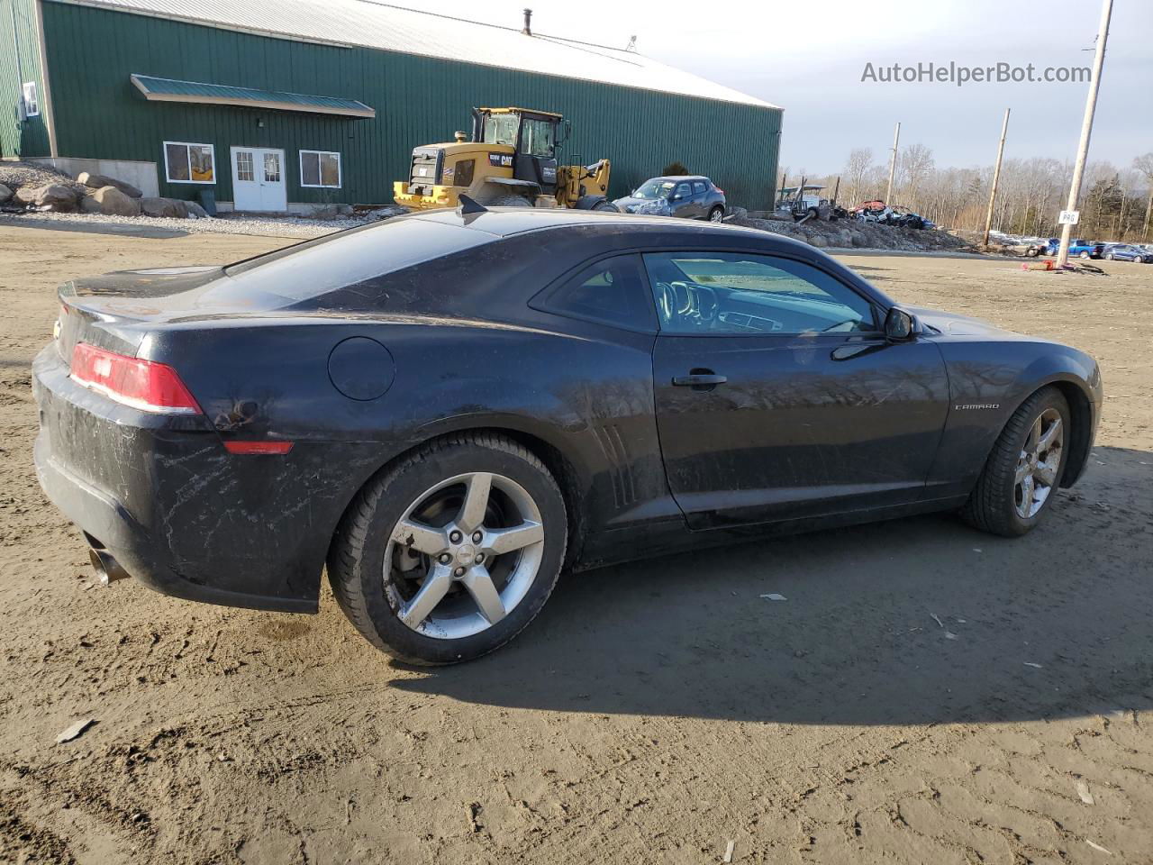 2015 Chevrolet Camaro Lt Black vin: 2G1FF1E34F9300312