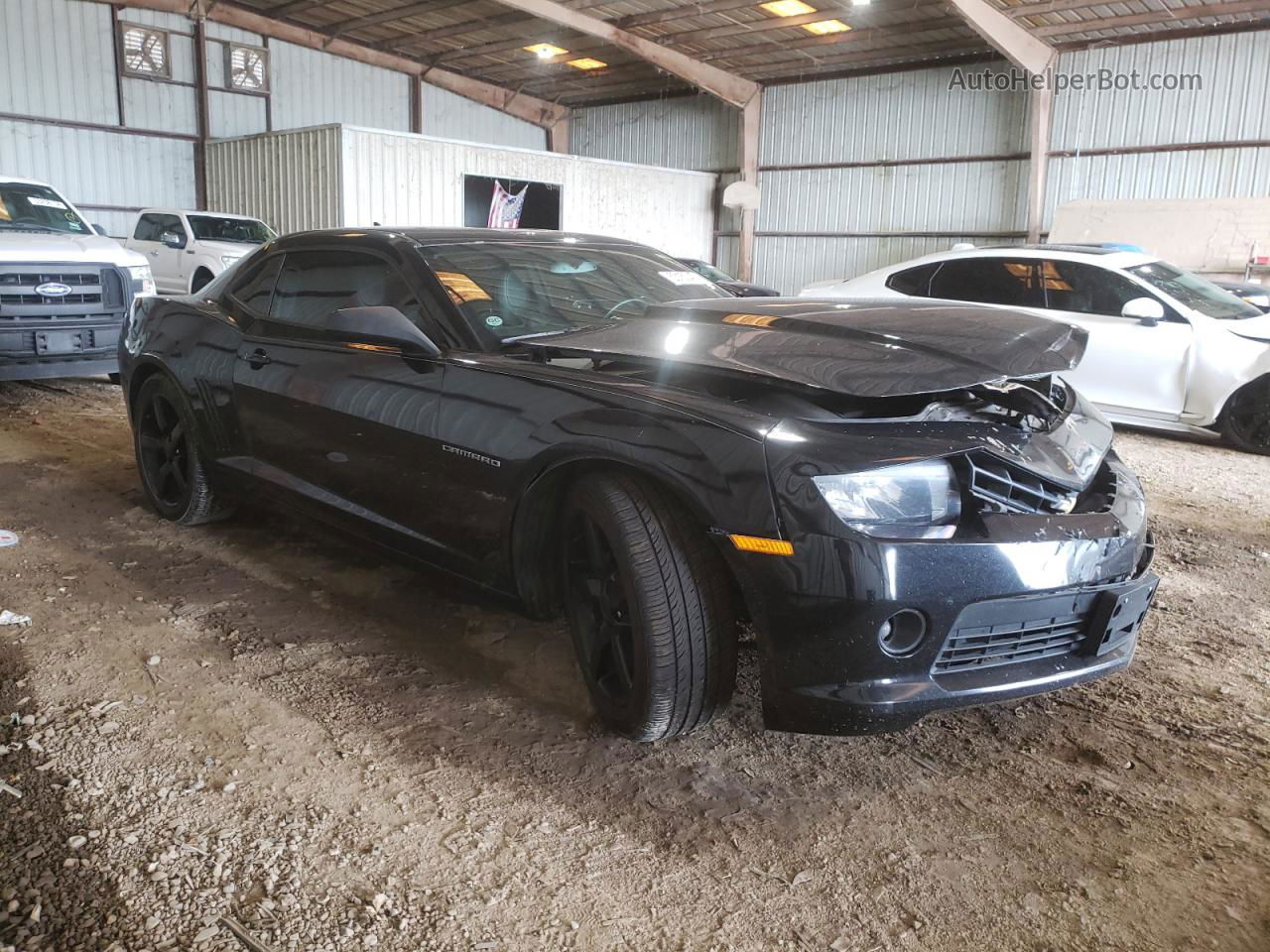 2015 Chevrolet Camaro Lt Black vin: 2G1FF1E34F9303730