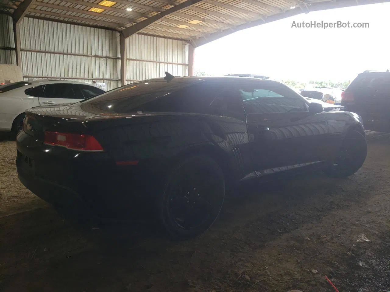 2015 Chevrolet Camaro Lt Black vin: 2G1FF1E34F9303730