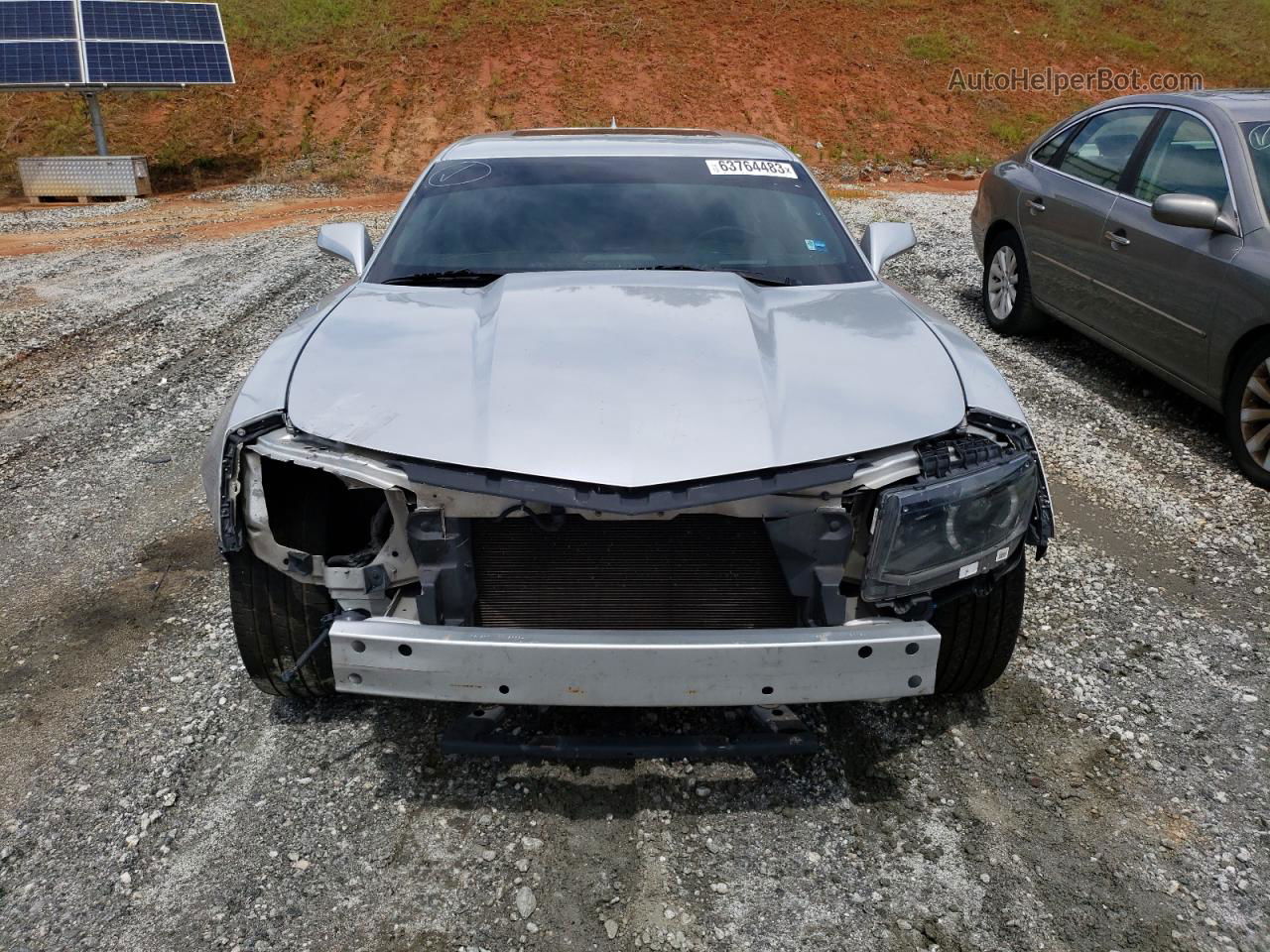 2015 Chevrolet Camaro Lt Silver vin: 2G1FF1E35F9172291