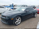 2015 Chevrolet Camaro 2lt Black vin: 2G1FF1E35F9251816