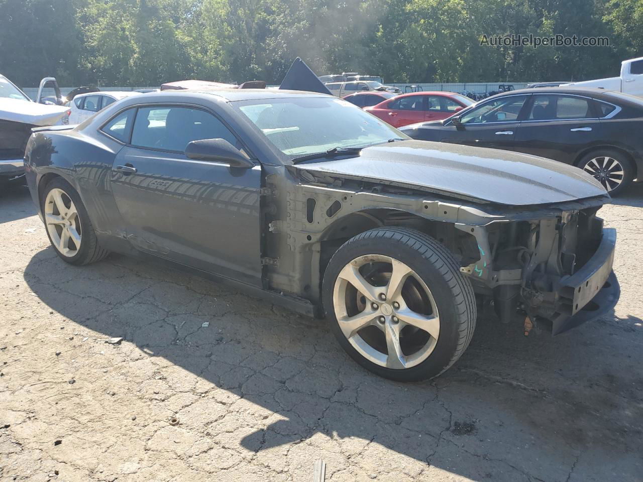 2015 Chevrolet Camaro Lt Gray vin: 2G1FF1E36F9260881