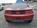 2014 Chevrolet Camaro Lt Burgundy vin: 2G1FF1E37E9129702