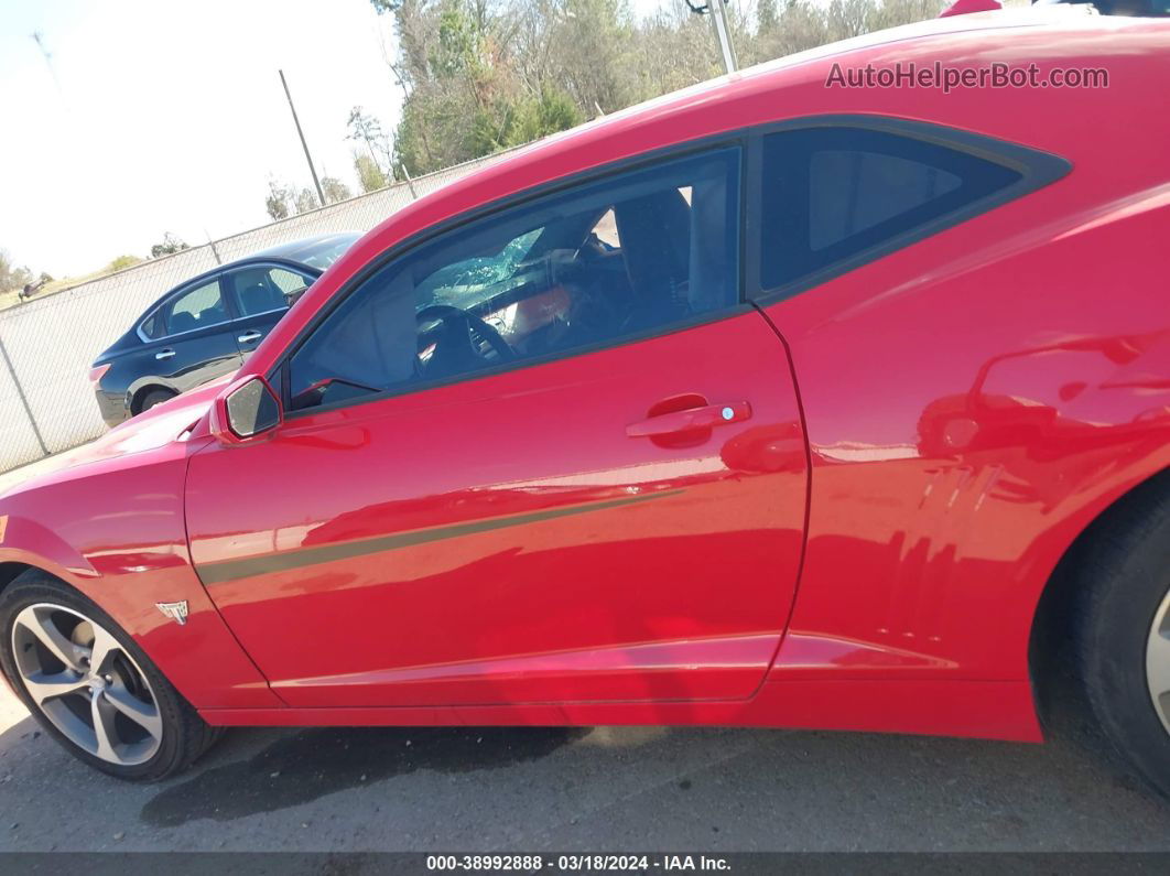 2015 Chevrolet Camaro 2lt Red vin: 2G1FF1E37F9212841