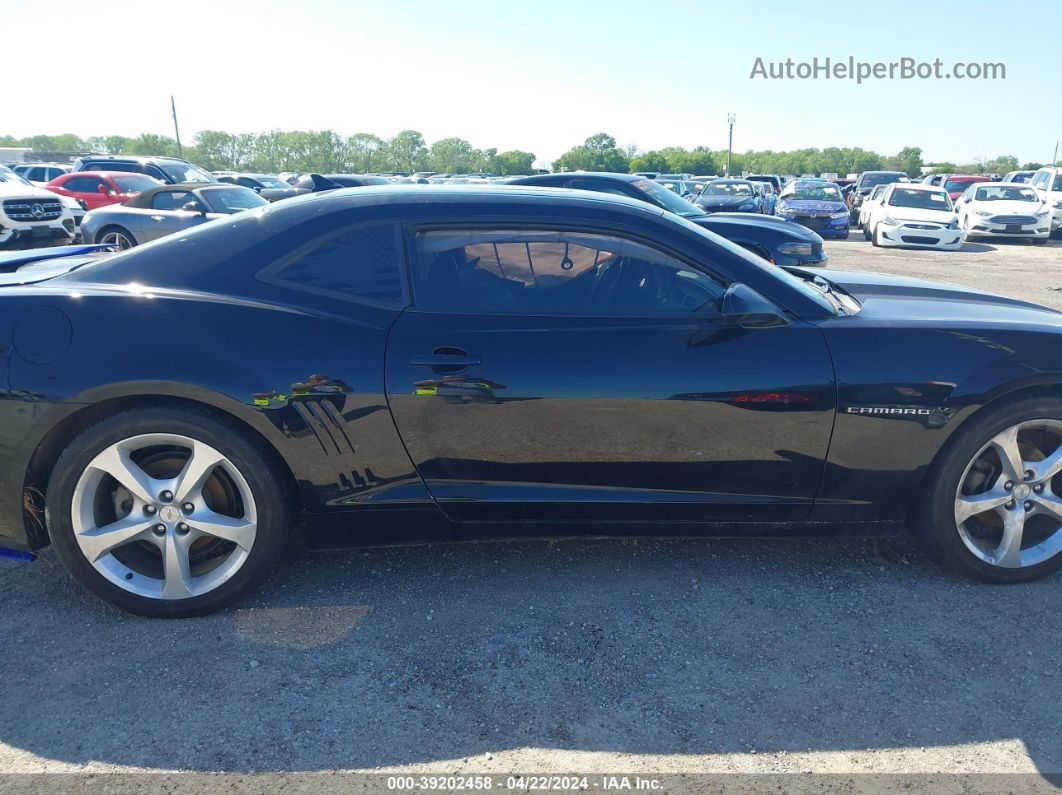 2015 Chevrolet Camaro 2lt Black vin: 2G1FF1E37F9233611