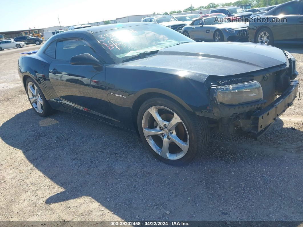 2015 Chevrolet Camaro 2lt Black vin: 2G1FF1E37F9233611