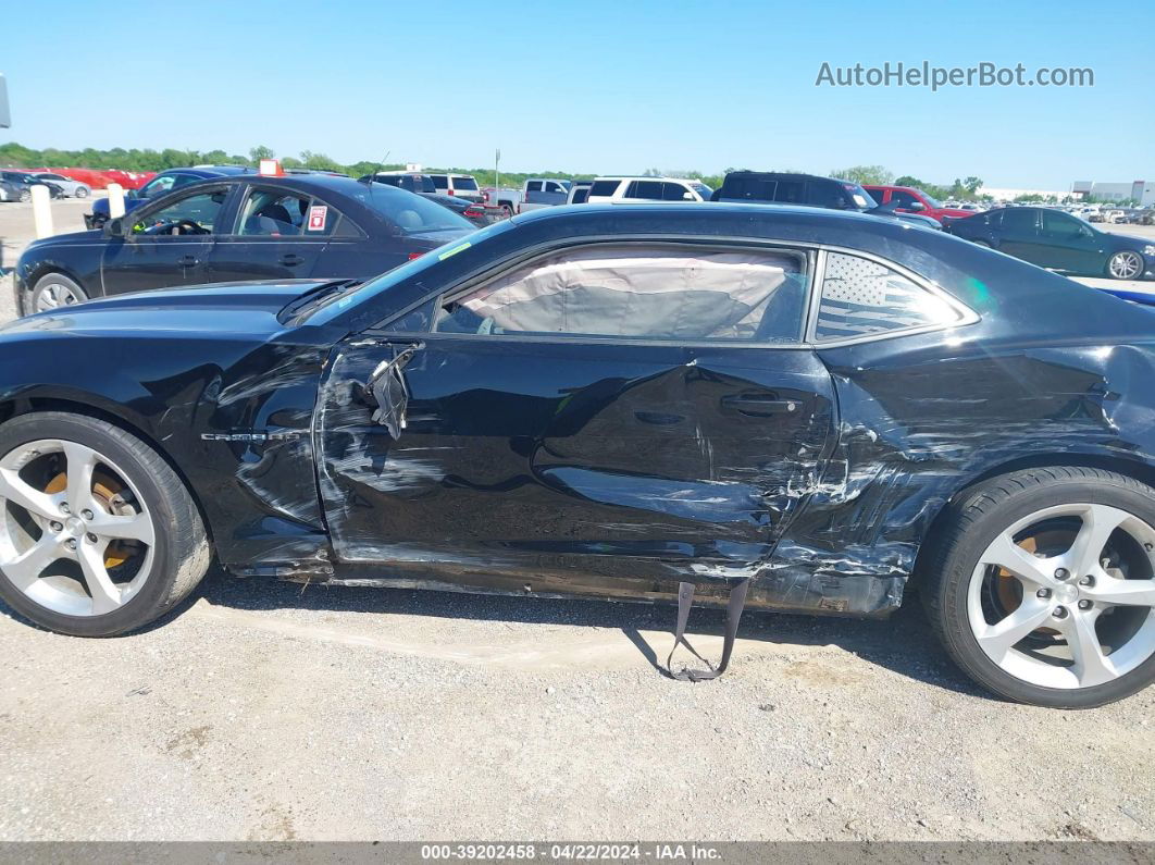 2015 Chevrolet Camaro 2lt Black vin: 2G1FF1E37F9233611