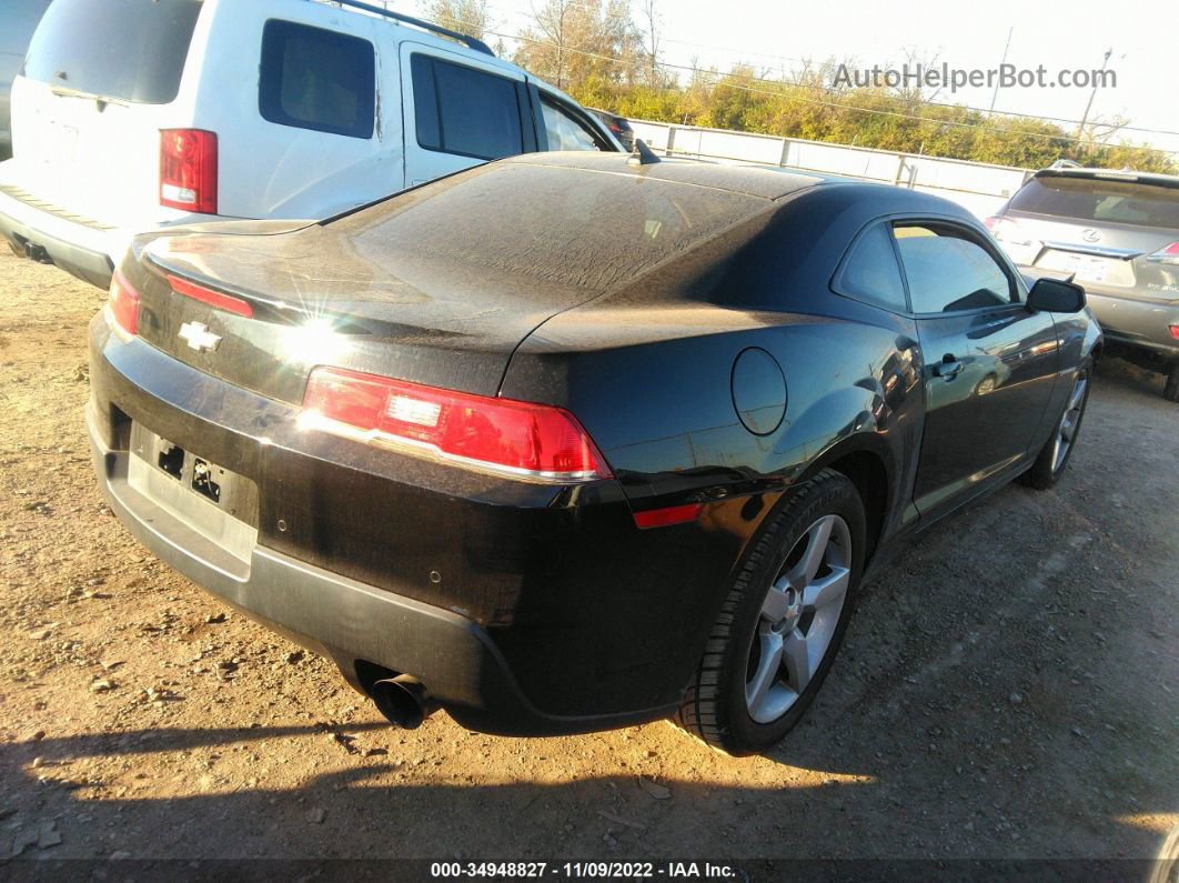 2015 Chevrolet Camaro 2lt Black vin: 2G1FF1E37F9285093