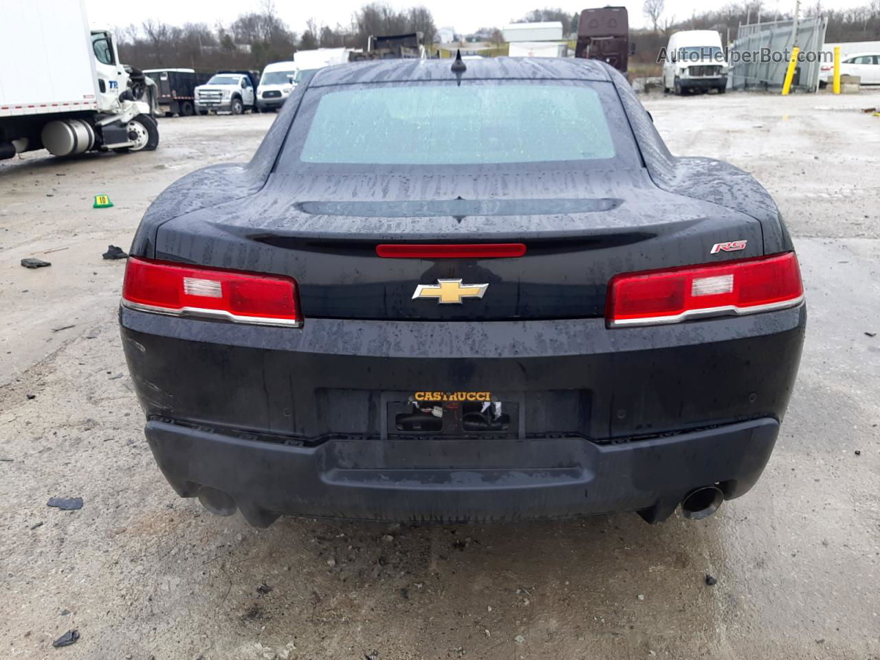 2015 Chevrolet Camaro Lt Черный vin: 2G1FF1E38F9242673