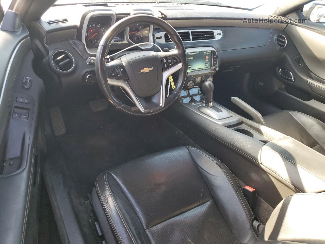 2015 Chevrolet Camaro Lt Черный vin: 2G1FF1E38F9263569
