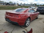 2015 Chevrolet Camaro Lt Red vin: 2G1FF1E38F9264723