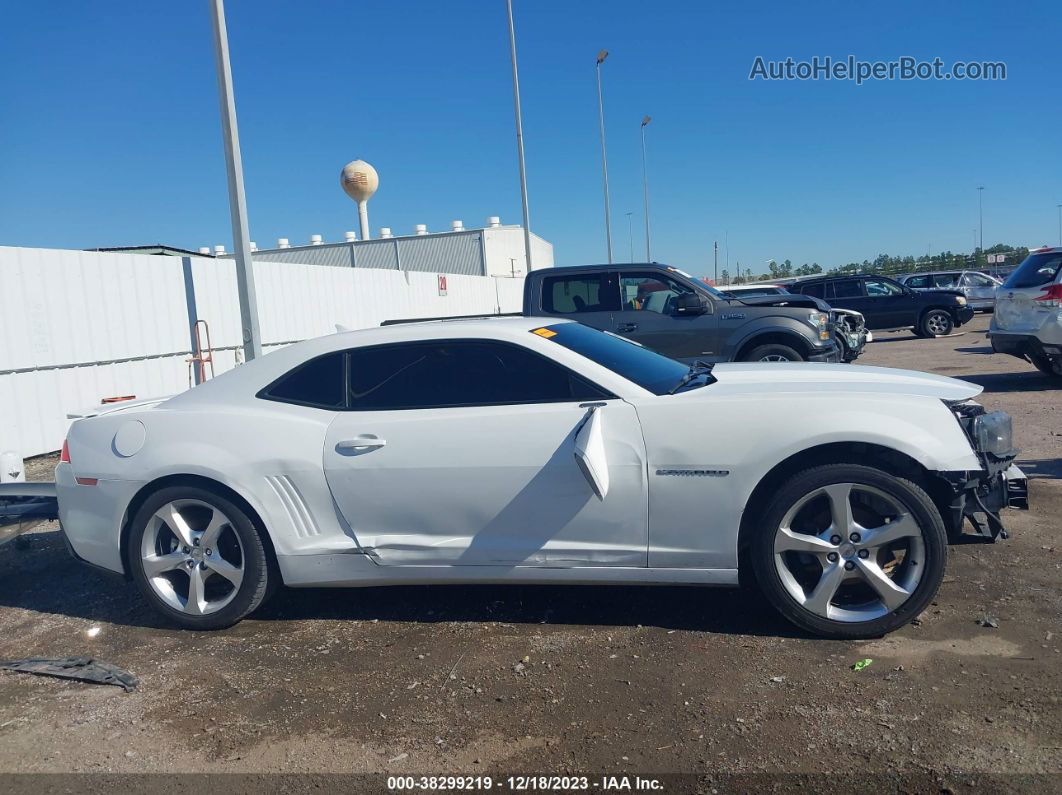 2015 Chevrolet Camaro 2lt White vin: 2G1FF1E38F9304489