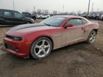 2015 Chevrolet Camaro Lt Red vin: 2G1FF1E39F9121795