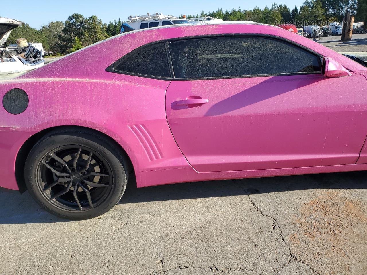 2015 Chevrolet Camaro Lt Розовый vin: 2G1FF1E39F9272698