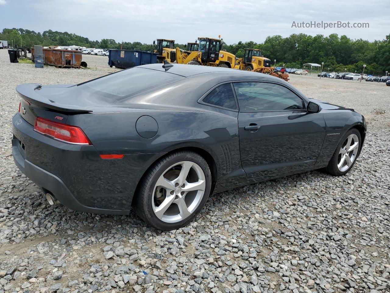 2015 Chevrolet Camaro Lt Gray vin: 2G1FF1E39F9273754