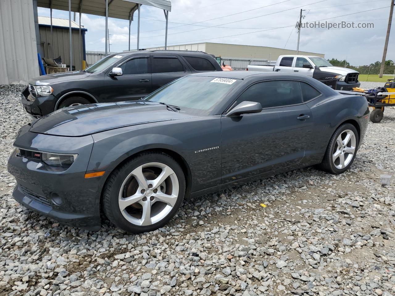 2015 Chevrolet Camaro Lt Gray vin: 2G1FF1E39F9273754