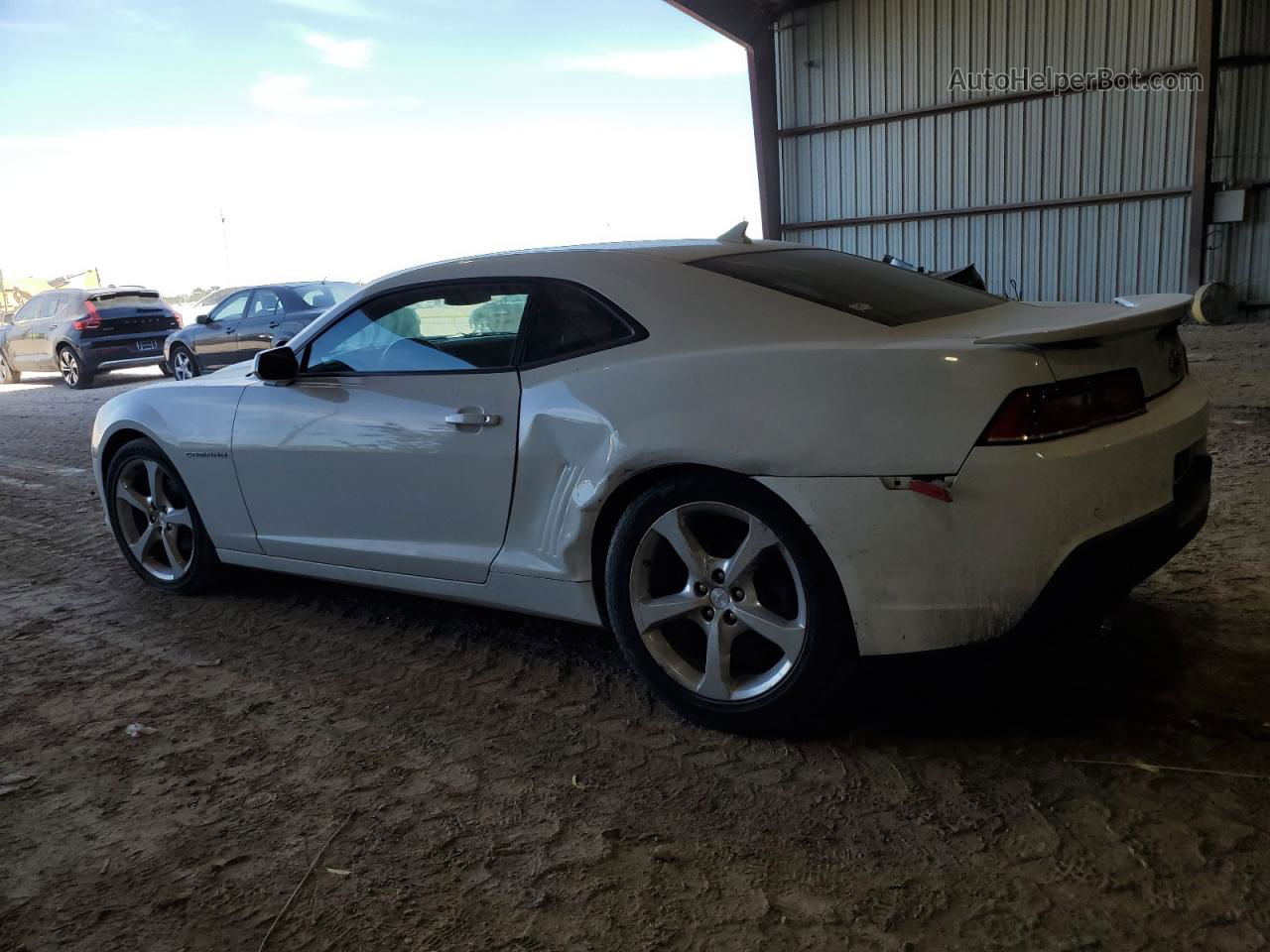 2015 Chevrolet Camaro Lt White vin: 2G1FF1E39F9301956