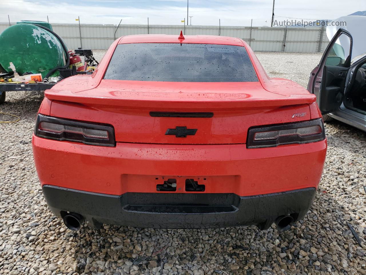 2015 Chevrolet Camaro Lt Red vin: 2G1FF1E39F9303321