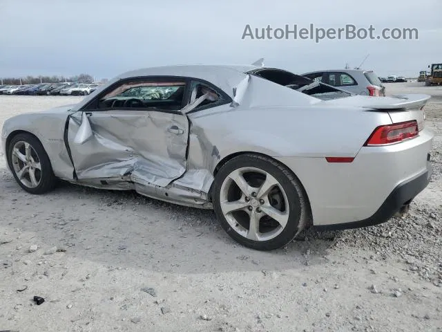 2015 Chevrolet Camaro Lt Silver vin: 2G1FF1E39F9306851