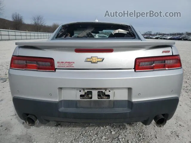 2015 Chevrolet Camaro Lt Серебряный vin: 2G1FF1E39F9306851