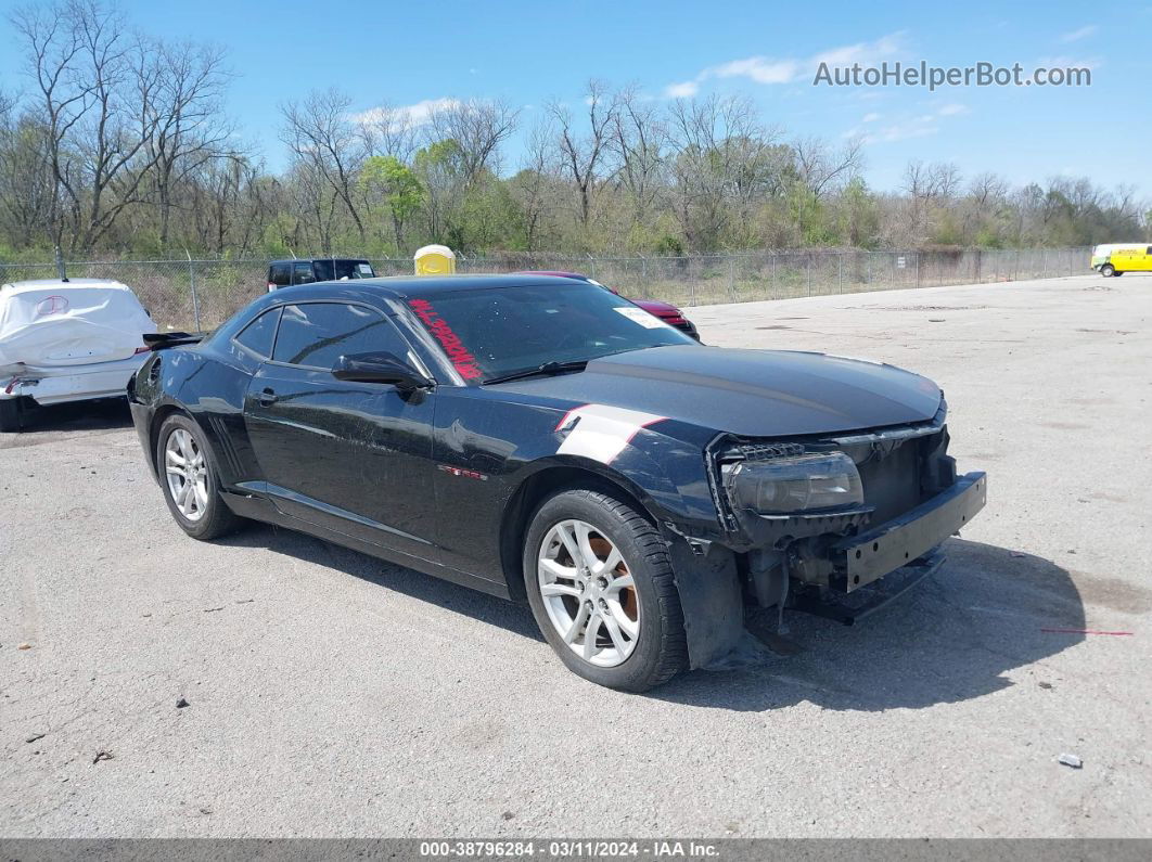 2015 Chevrolet Camaro 2lt Black vin: 2G1FF1E3XF9147483