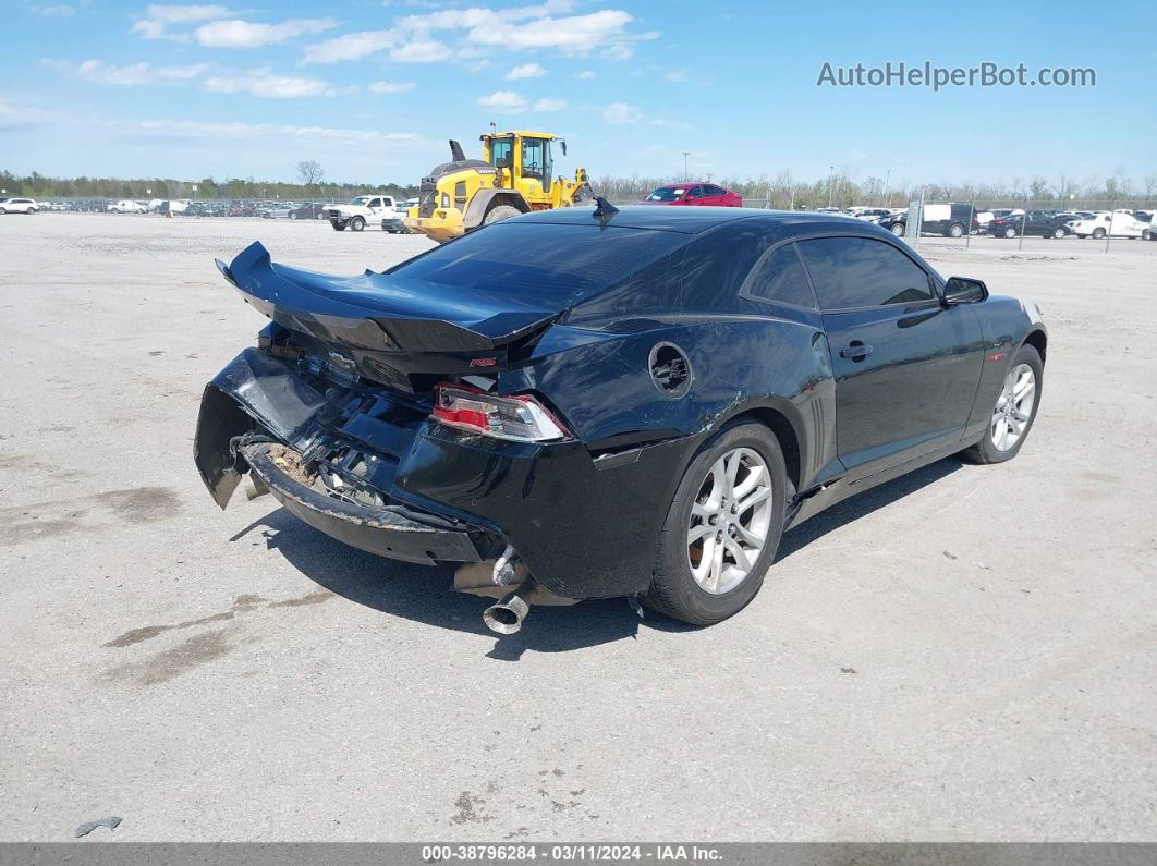 2015 Chevrolet Camaro 2lt Black vin: 2G1FF1E3XF9147483