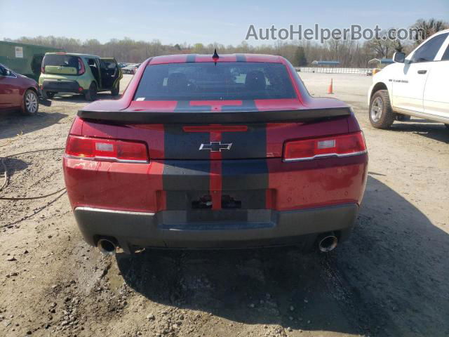 2015 Chevrolet Camaro Lt Maroon vin: 2G1FF1E3XF9152280