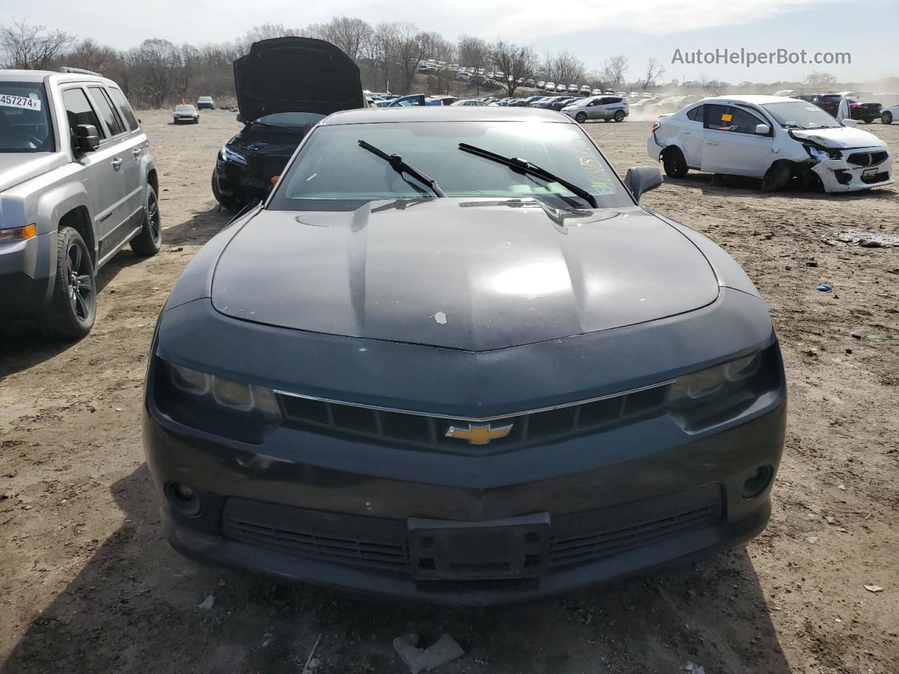 2015 Chevrolet Camaro Lt Черный vin: 2G1FF1E3XF9302131