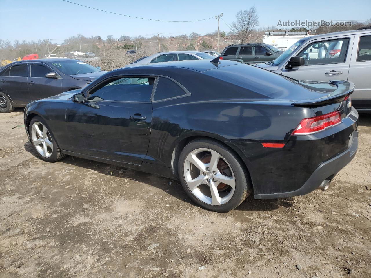 2015 Chevrolet Camaro Lt Black vin: 2G1FF1E3XF9302131