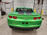 2010 Chevrolet Camaro Lt Зеленый vin: 2G1FF1EV4A9200754