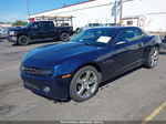 2010 Chevrolet Camaro 1lt Blue vin: 2G1FF1EV6A9165862