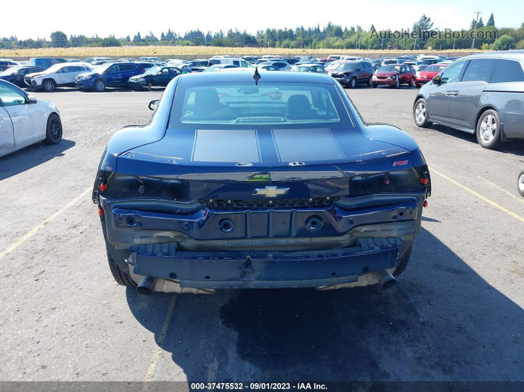 2010 Chevrolet Camaro 1lt Blue vin: 2G1FF1EV6A9165862