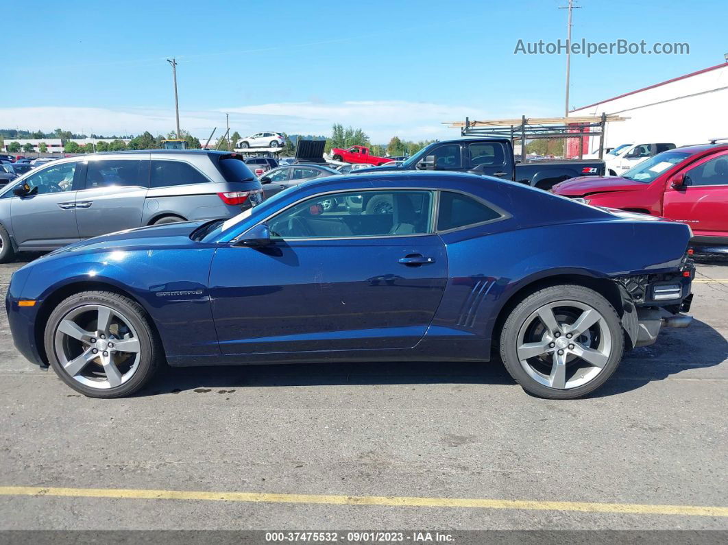 2010 Chevrolet Camaro 1lt Blue vin: 2G1FF1EV6A9165862