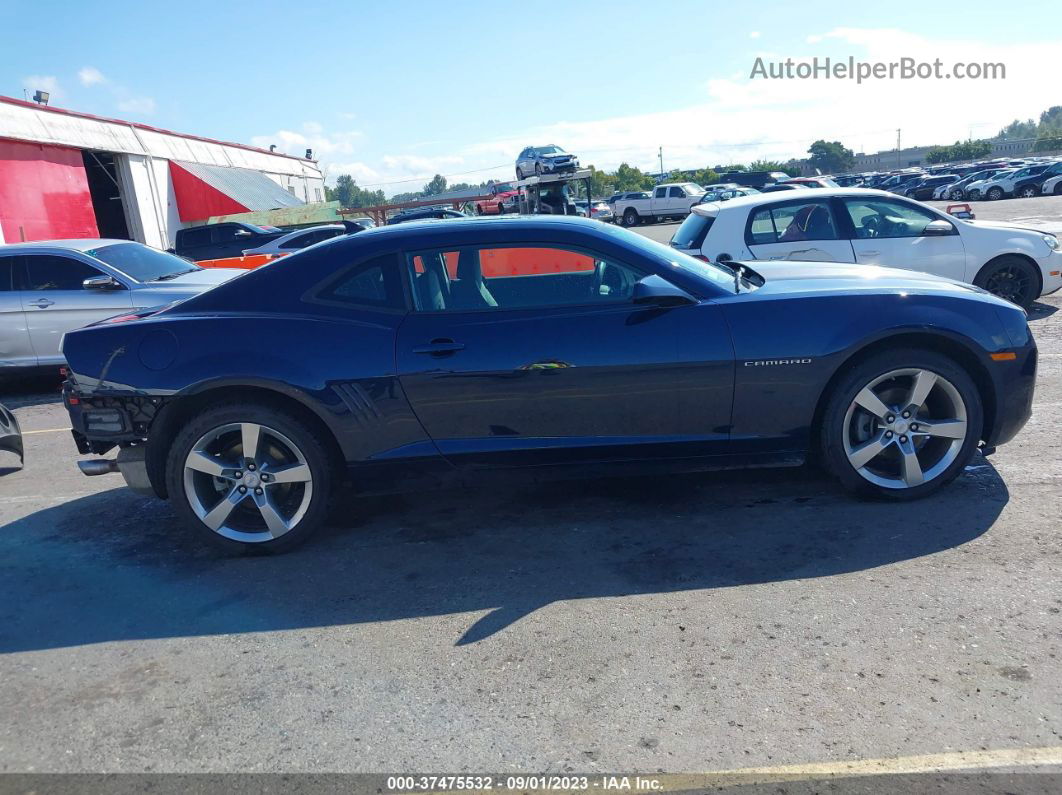 2010 Chevrolet Camaro 1lt Blue vin: 2G1FF1EV6A9165862