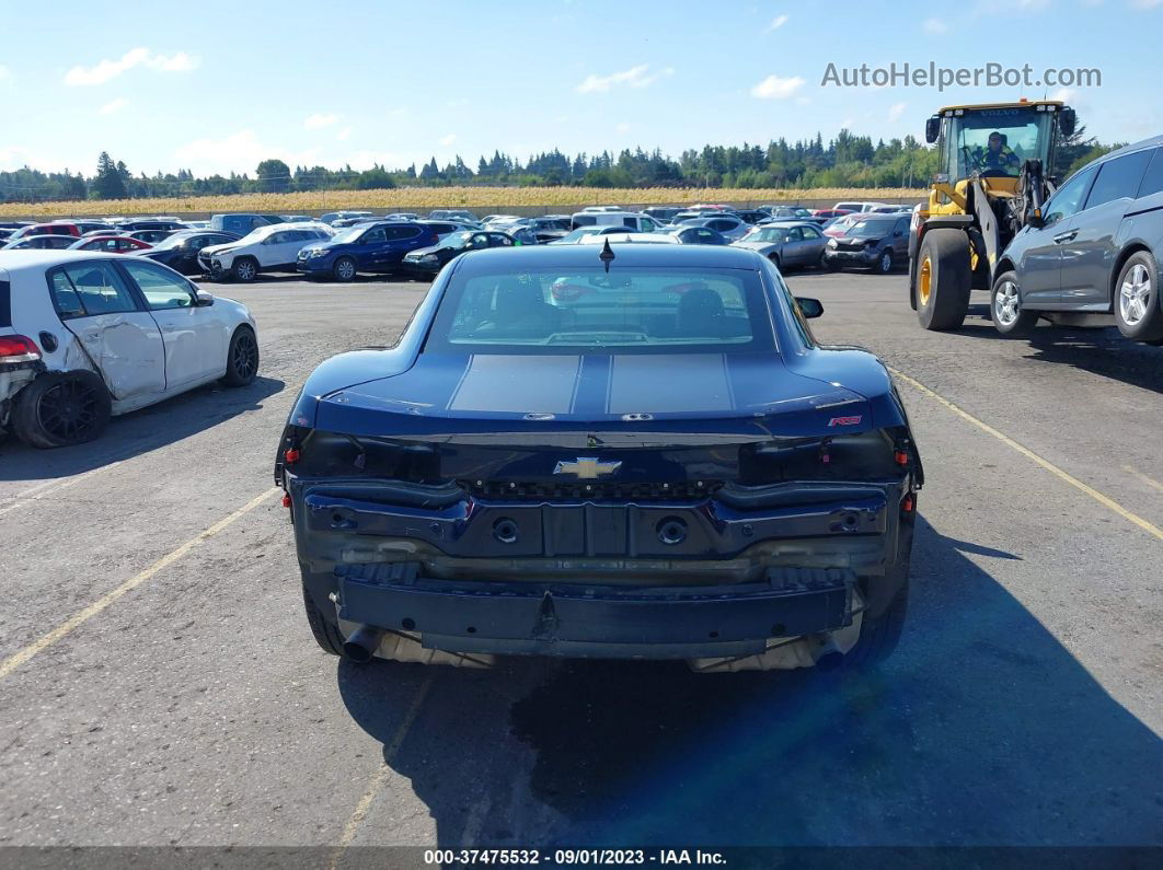 2010 Chevrolet Camaro 1lt Blue vin: 2G1FF1EV6A9165862