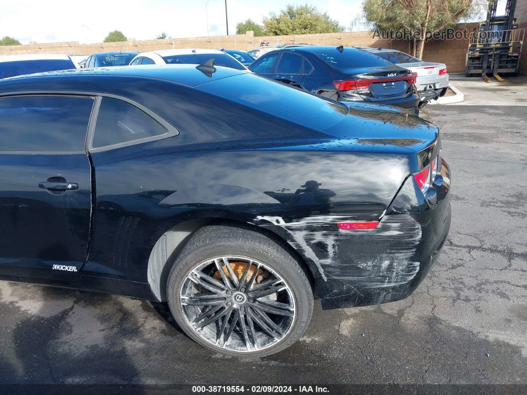 2010 Chevrolet Camaro 1lt Black vin: 2G1FF1EV6A9225803