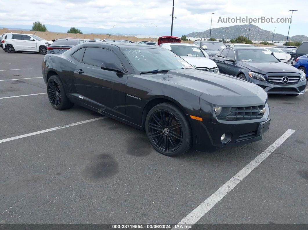 2010 Chevrolet Camaro 1lt Black vin: 2G1FF1EV6A9225803