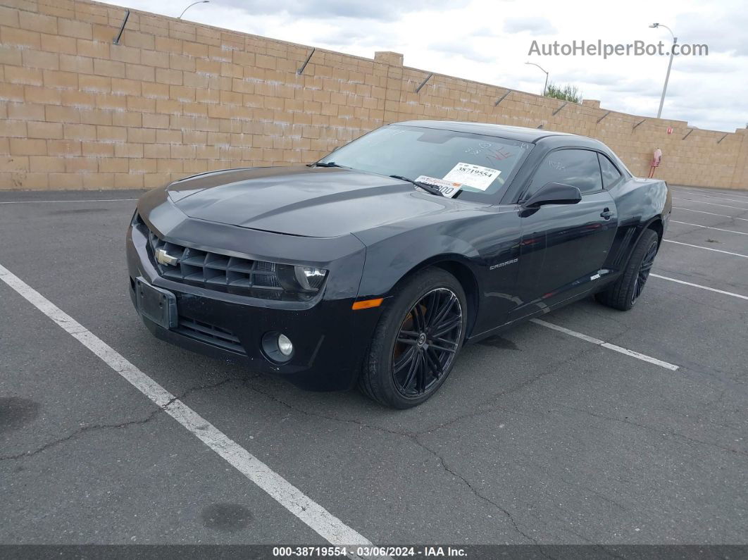 2010 Chevrolet Camaro 1lt Black vin: 2G1FF1EV6A9225803